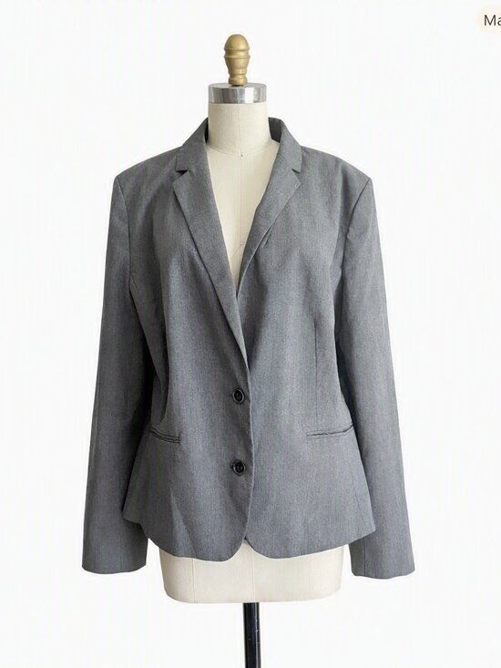 Ann Taylor Factory Jackets & Blazers - Ann Taylor Factory Gray Blazer Size 16